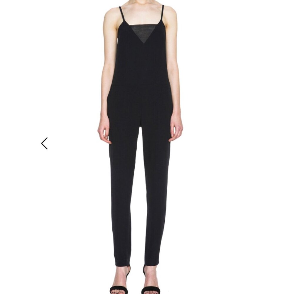 Thakoon Black Silk Jumpsuit